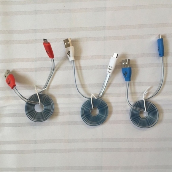 LED USB Charger Cable Samsung Galaxy S4 S6 S7 Edge - Picture 2 of 8